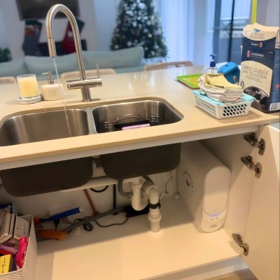 water filter installation